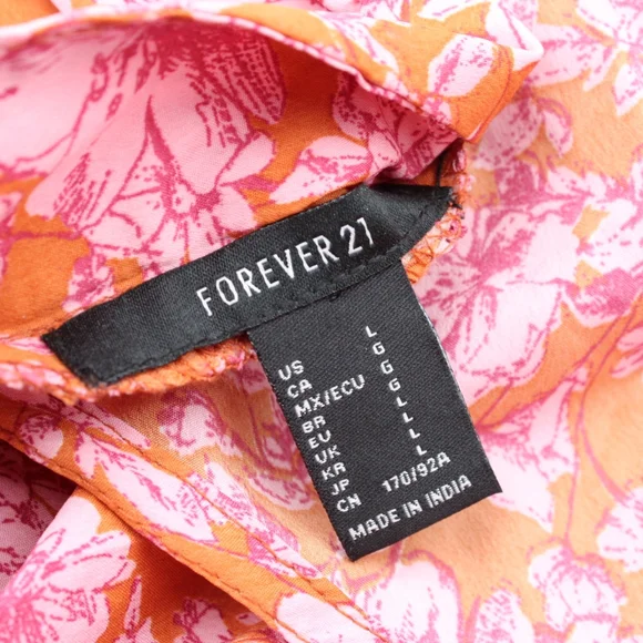 NWT Forever 21 Floral Cutout Maxi Dress – Burgundy/White, Size L - Picture 8 of 9